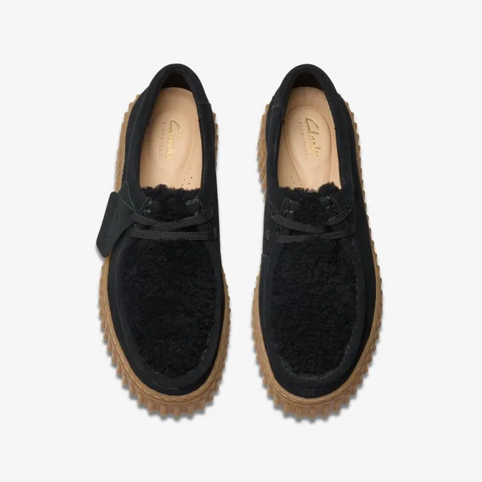 Clarks Black Shoes Torhill Bee Black Interest 8211 Women