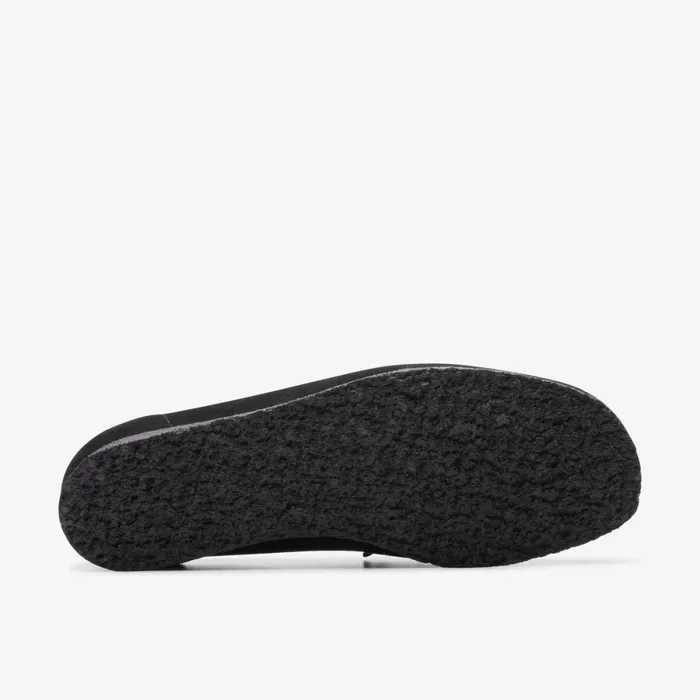 Clarks Black Shoes Wallabee Loafer Black Suede 8211 Women