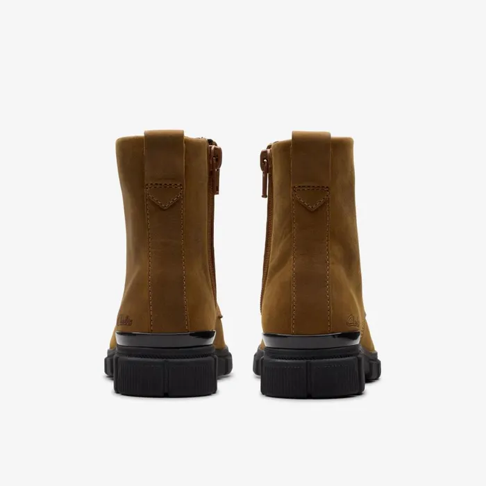 Clarks Boots Evyn Top Tan 8211 Kids