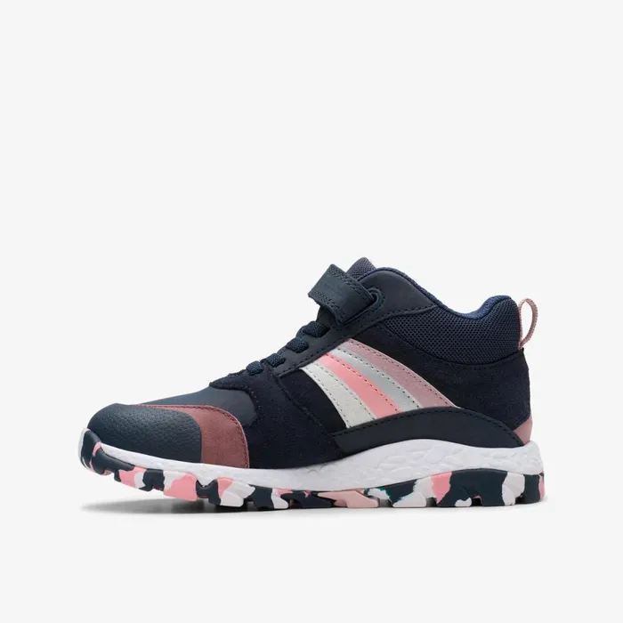 Clarks Boots Tidal 2 Glow Navy Multicolour 8211 Kids