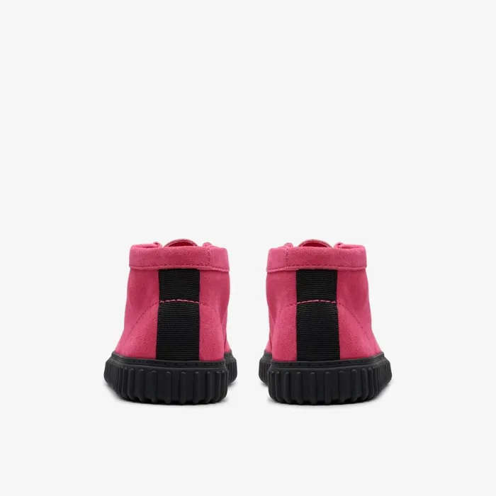 Clarks Boots Torhill Fuchsia Suede 8211 Kids