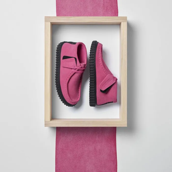 Clarks Boots Torhill Fuchsia Suede 8211 Kids