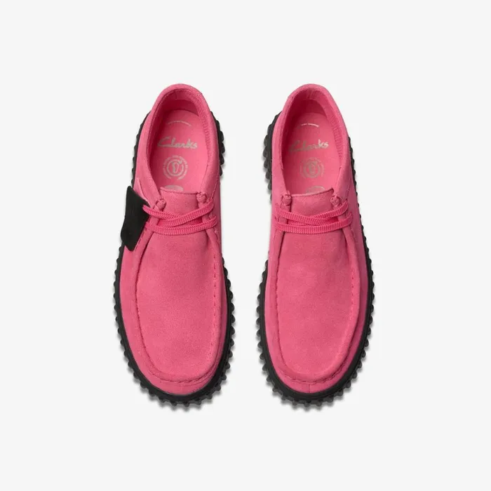 Clarks Boots Torhill Older Fuchsia Suede 8211 Kids