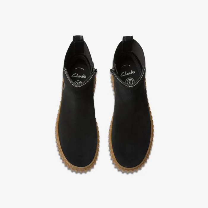 Clarks Boots Torhill Top Older Black 8211 Kids