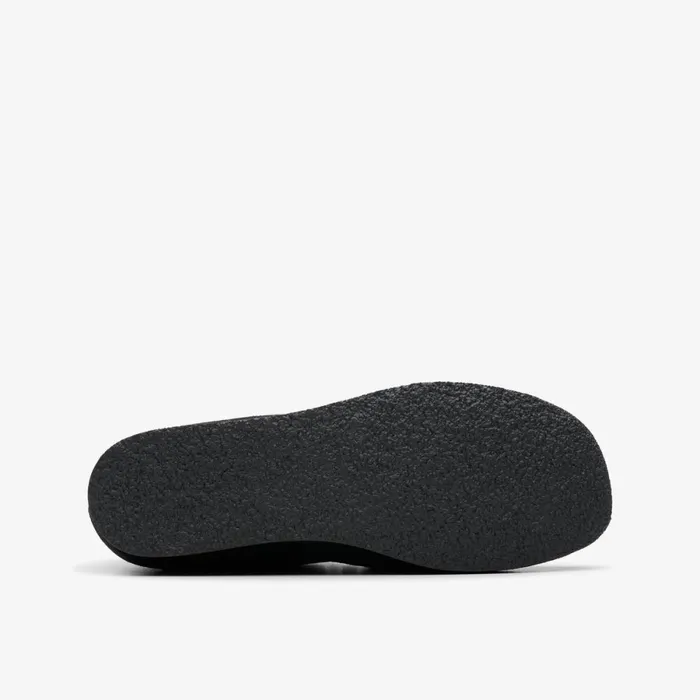Clarks Boots Wallabee Boot Older Black Suede 8211 Kids