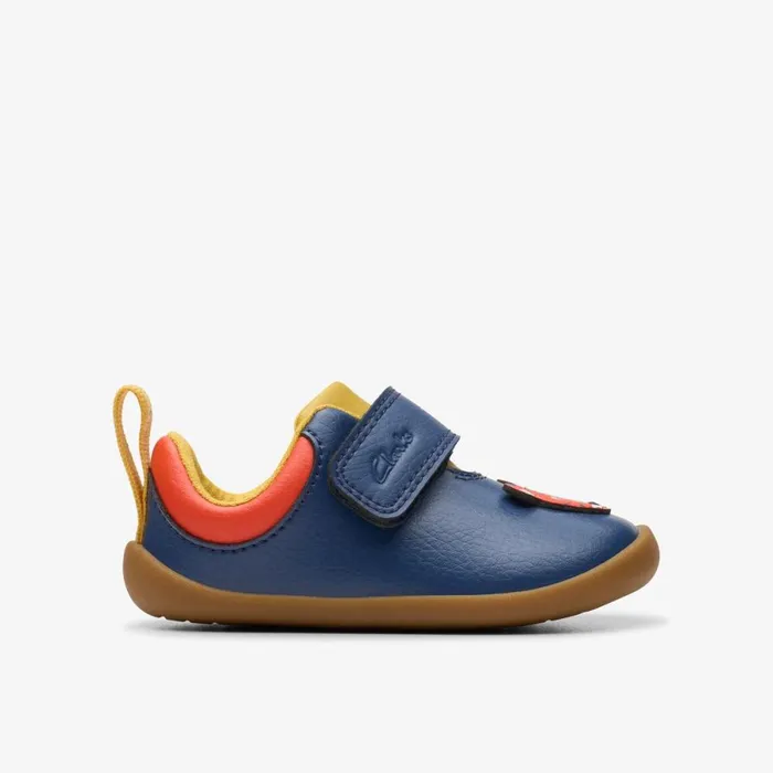 Clarks Canvas Roamer Safari Toddler Navy 8211 Kids