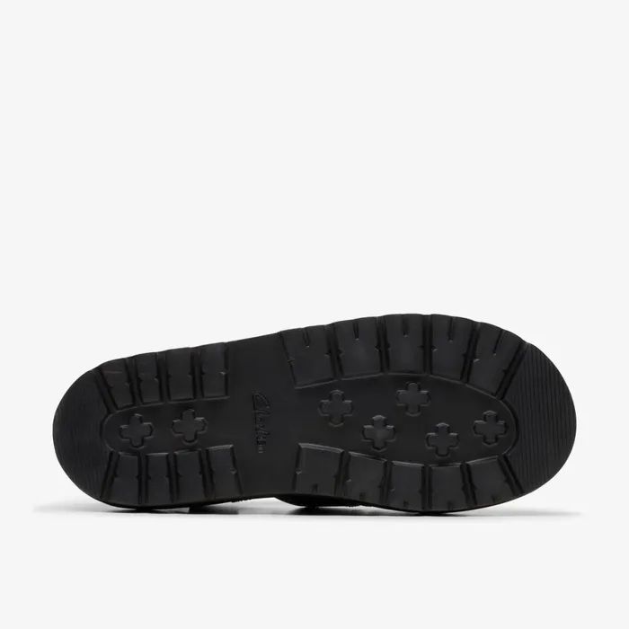 Clarks Flat Sandals Orianna Twist Black Leather 8211 Women