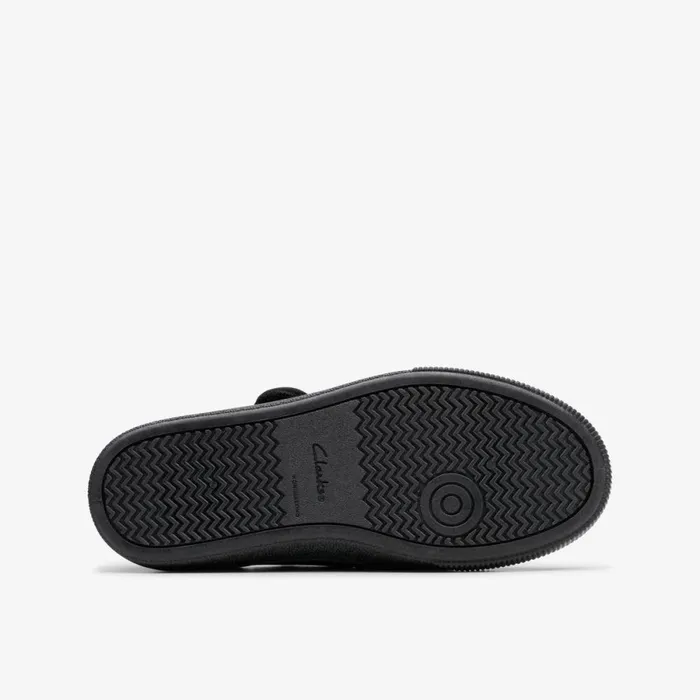 Clarks Machine Washable Hopper Go Black Fabric 8211 Kids
