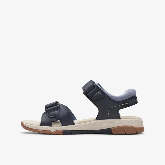 Clarks Sandals Spiney Step Navy 8211 Kids