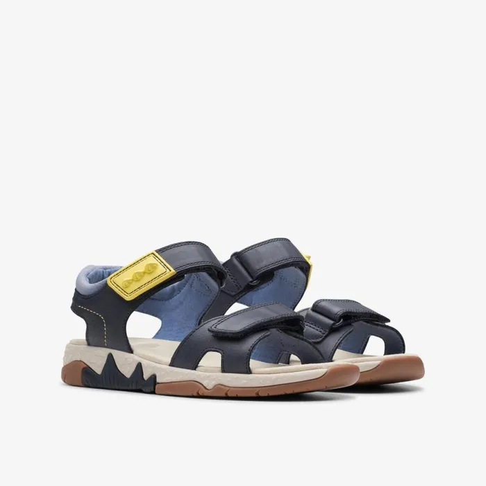 Clarks Sandals Spiney Step Navy 8211 Kids