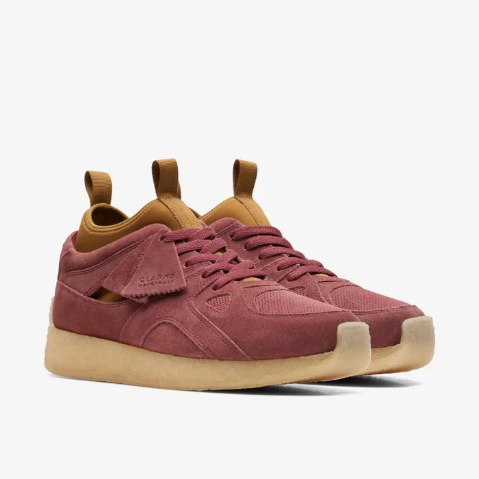Clarks Trainers 8th St Breacon Oxbloodoakmoss 8211 WomenMen