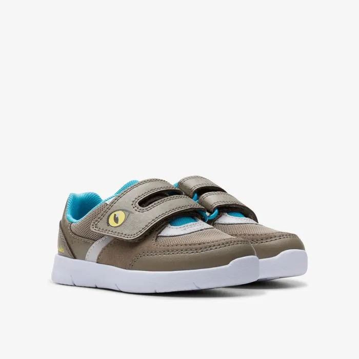 Clarks Trainers Ath Saurus Toddler Sage 8211 Kids