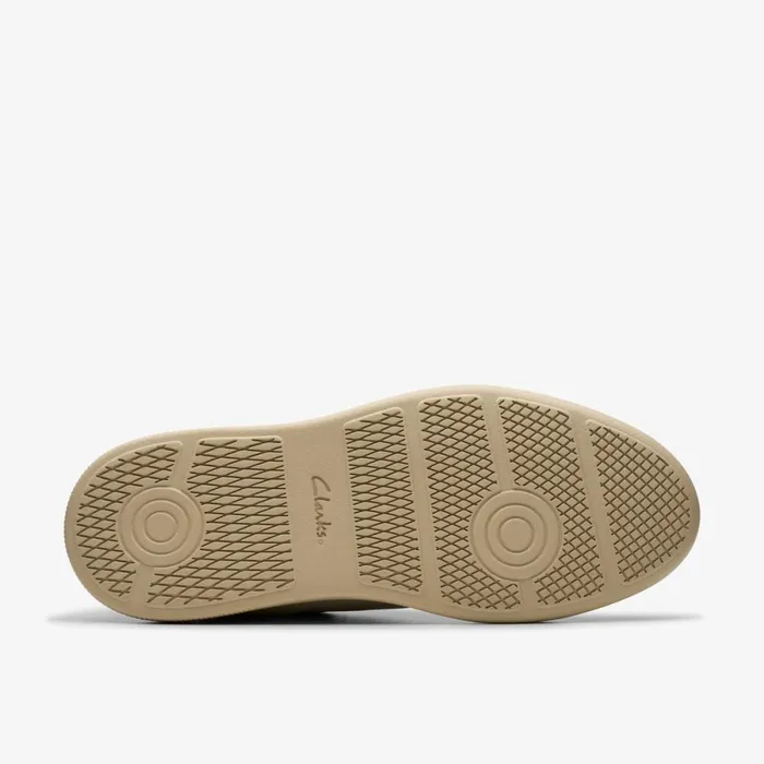 Clarks Trainers Brodin Lace White Leather 8211 Men