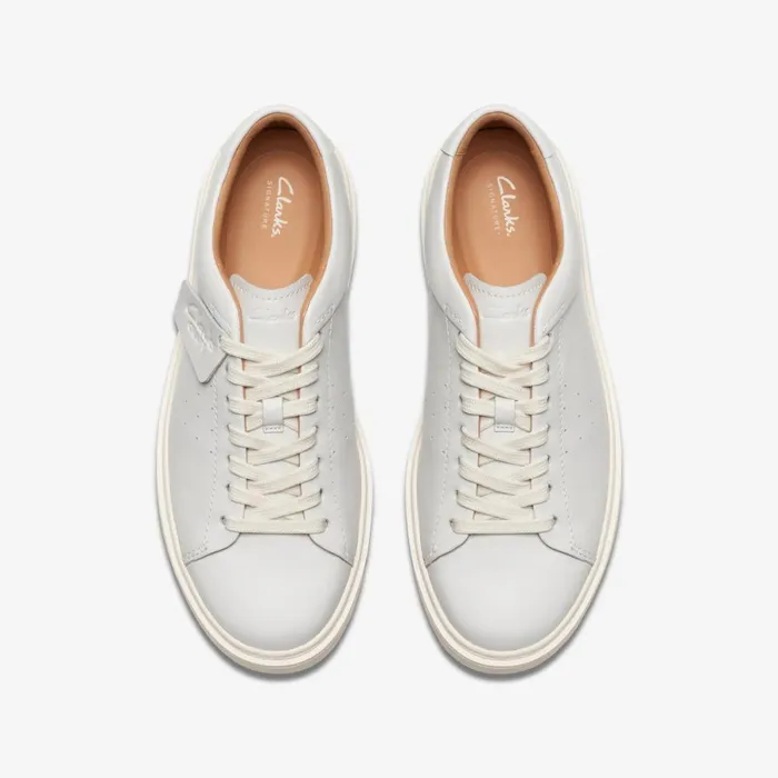 Clarks Trainers Craft Swift White Leather 8211 Men