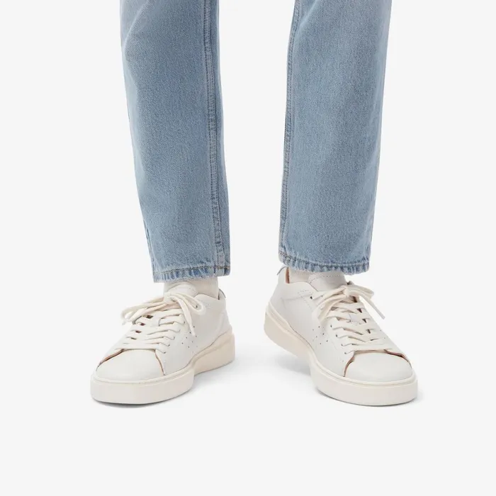 Clarks Trainers Craft Swift White Leather 8211 Men