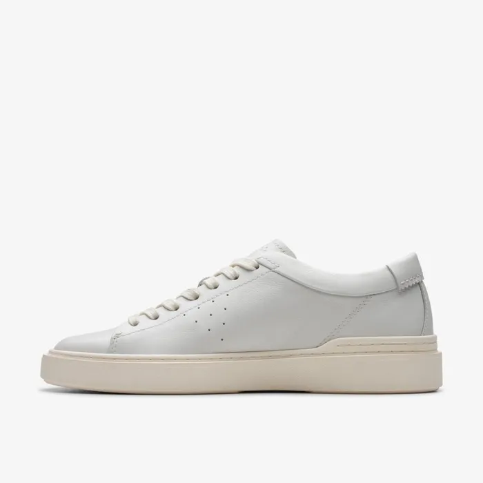 Clarks Trainers Craft Swift White Leather 8211 Men
