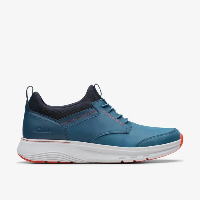 Clarks Trainers Motion Trek Ez Teal Combination 8211 Men