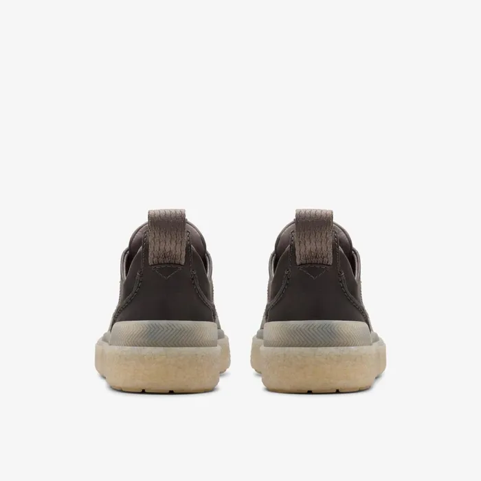 Clarks Trainers Somerset Lace Dark Grey Nubuck 8211 Men