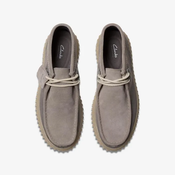 Clarks Waterproof Boots Torhill Hi GoreTex Grey Combination 8211 Men