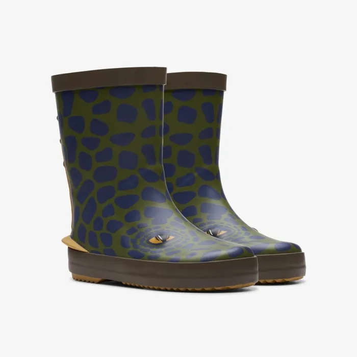 Clarks Wellies Tarri Run Toddler Khaki 8211 Kids
