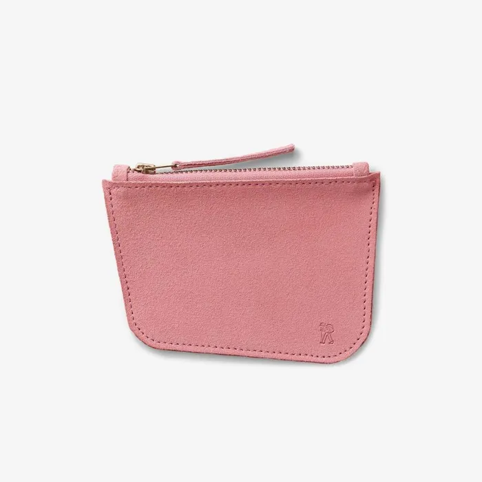 Clarks Women039s Purses Wallabee Coin Pink Suede 8211 WomenMen