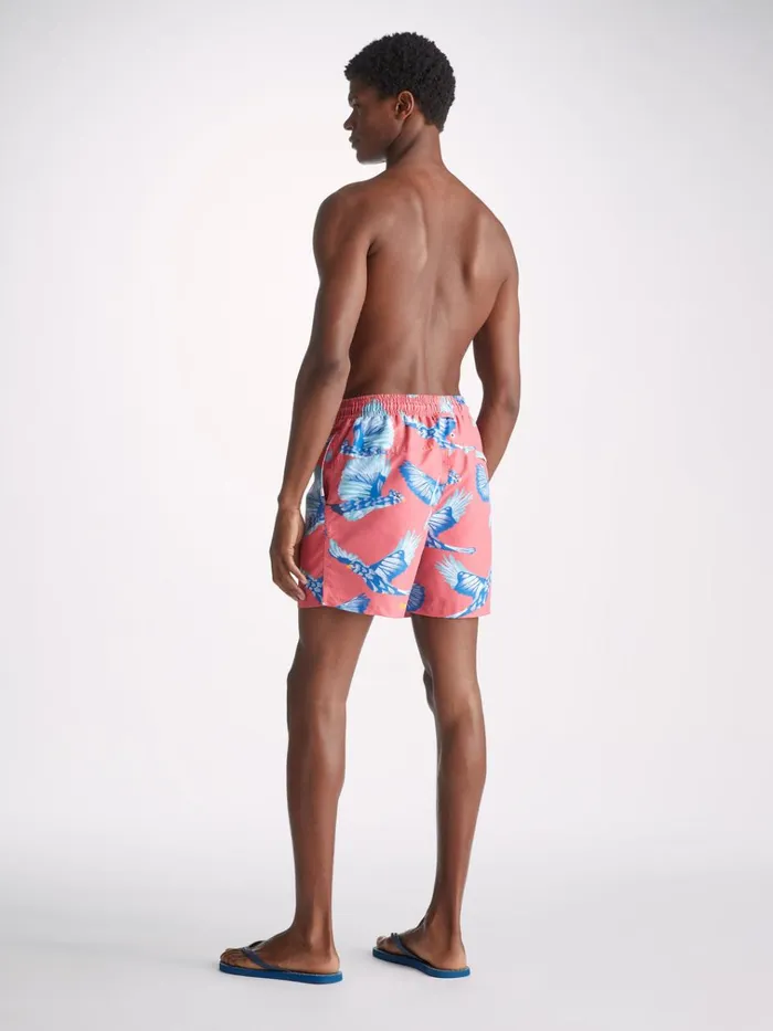 Classic Fit Swim Shorts Men Derek Rose Swim Shorts Maui 54 Multi