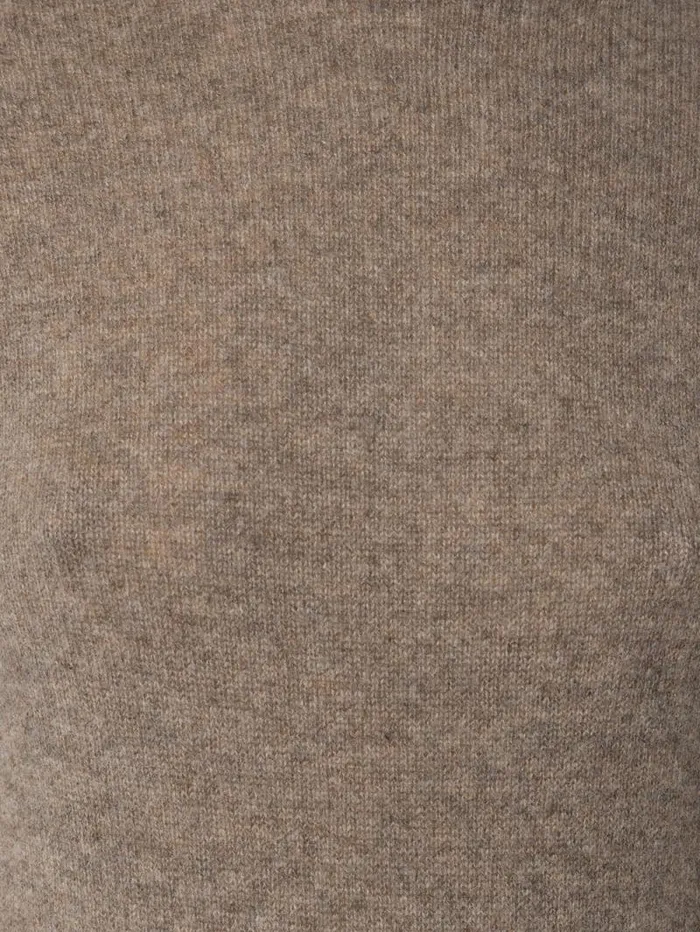Cloud Cashmere Polo Jumper Taupe Women Jigsaw Knitwear and Cashmere