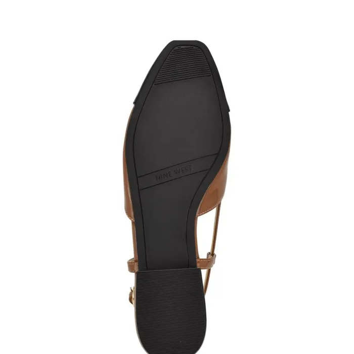 Cloude Slingback Dress Flats Brownblack Women Nine West Flats Cloude Slingback Dress Flats Brownblack Women Nine West Flats