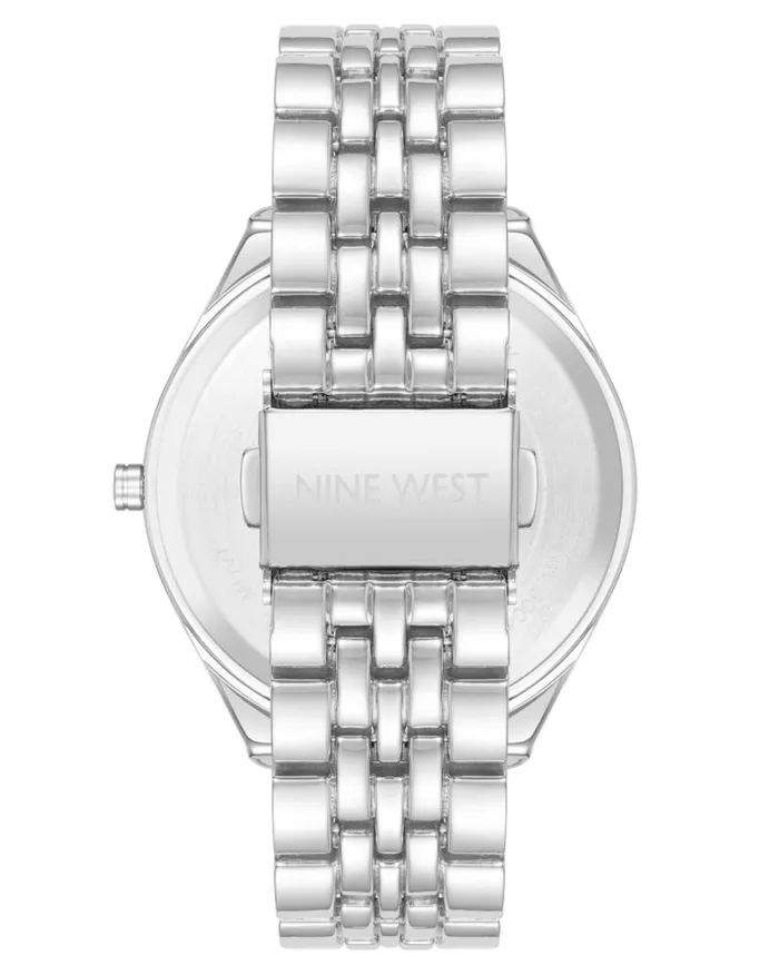 Coin Edge Bezel Watch Turquoisesilver Women Nine West Straps Coin Edge Bezel Watch Turquoisesilver Women Nine West Straps