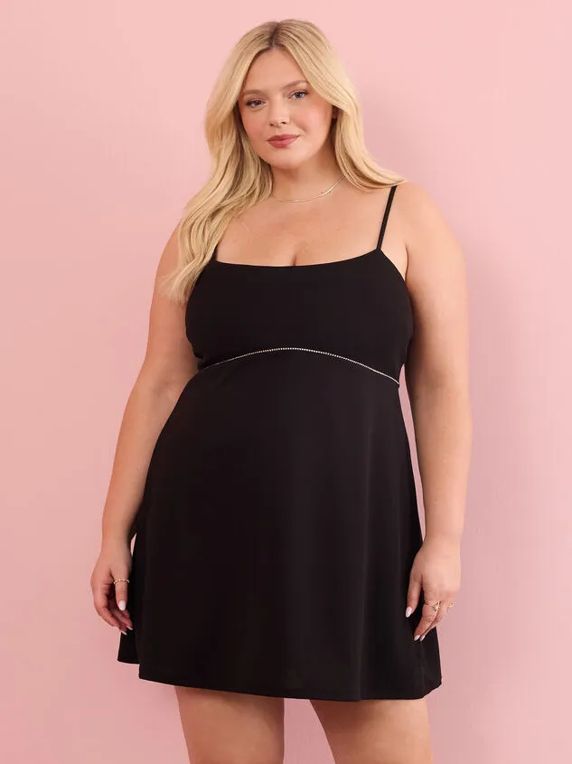 Coraline Rhinestone Mini Dress Black Women Altar039d State Dresses Coraline Rhinestone Mini Dress Black Women Altar039d State Dresses