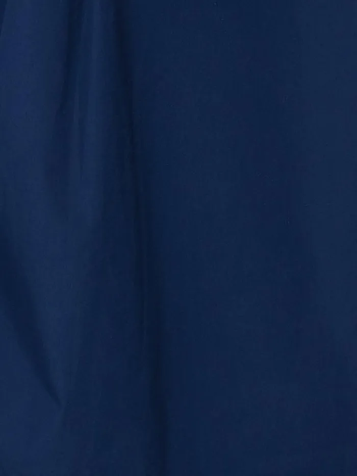 Cotton Casual Shirt Blue Women Jigsaw Shirts and Tops