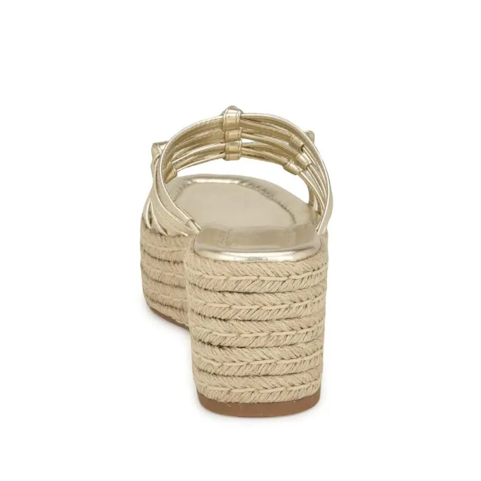 Cristy Espadrille Wedge Sandals Platino Women Nine West Sandals Cristy Espadrille Wedge Sandals Platino Women Nine West Sandals