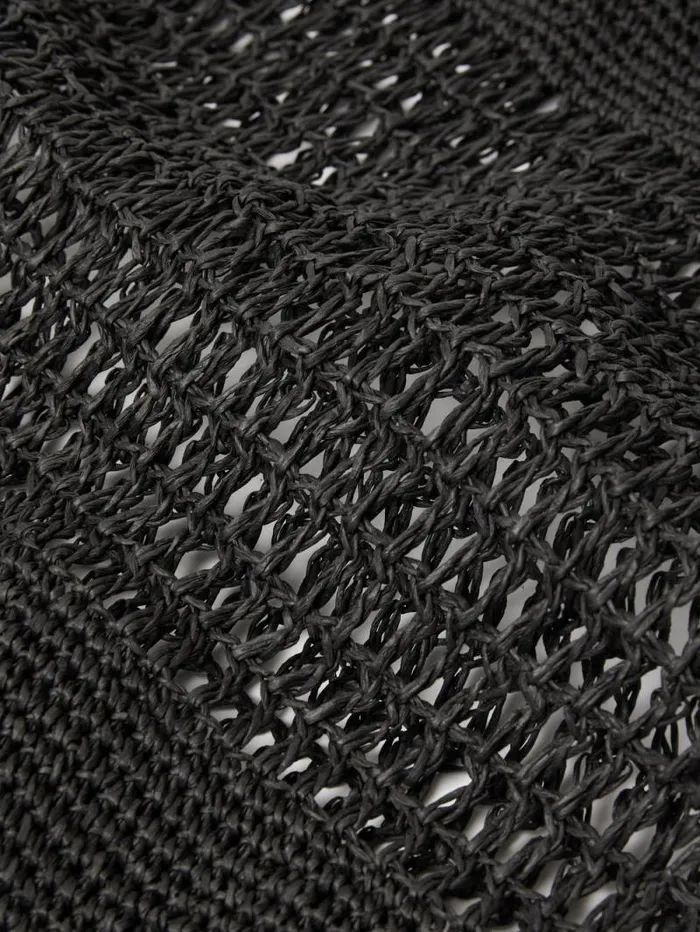 Crochet Tote Black Women Jigsaw Bags