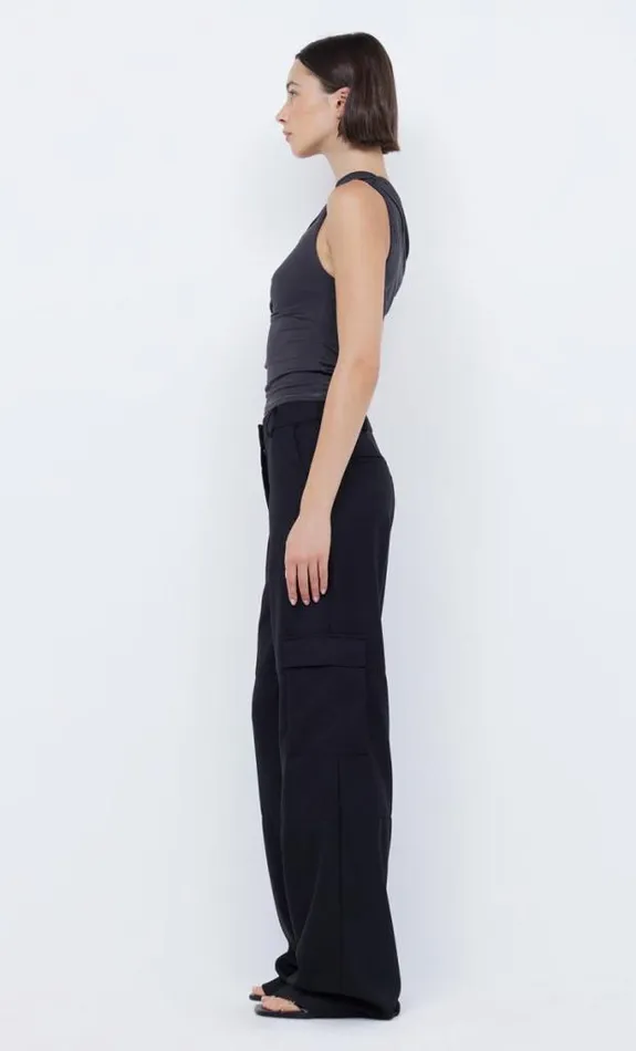 Cropped Shop Bec Bridge Serene Top Charcoal