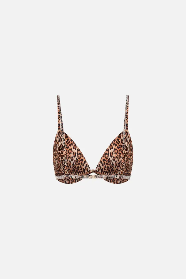 CRYSTAL EMBELLISHED BRA HEART LIKE A WILDFLOWER Heart Like A Wildflower Womens Camilla Bras and Underwear