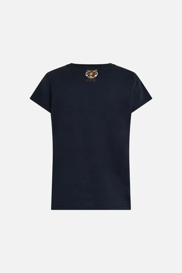 CURVED HEM FITTED TEE JAGUAR Jaguar Womens Camilla Tees