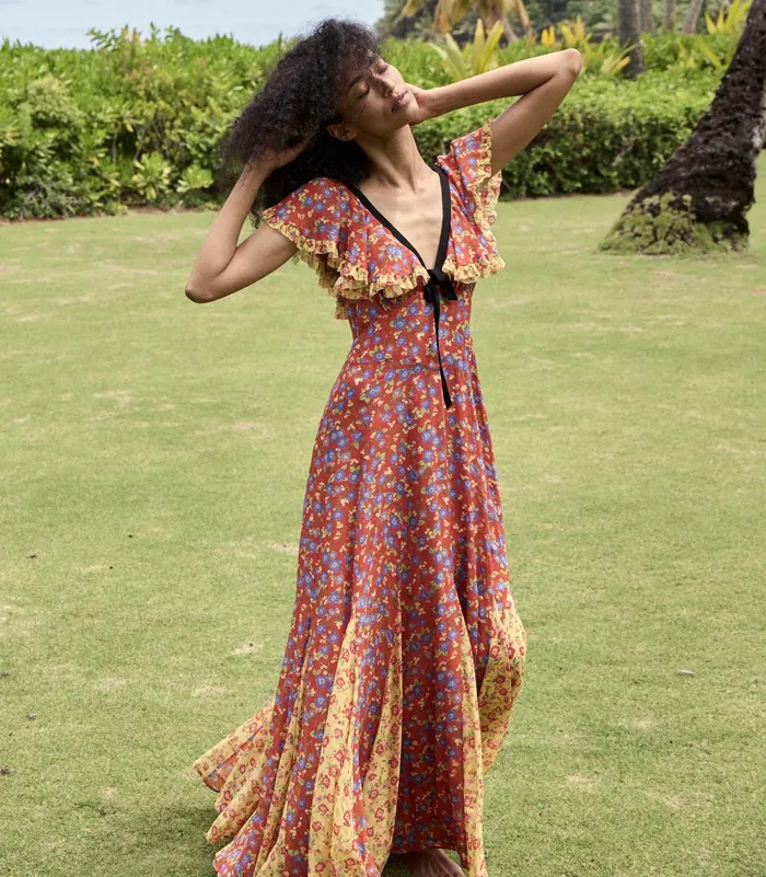 DEN Dresses Women Audette Dress Dayflower Meadow