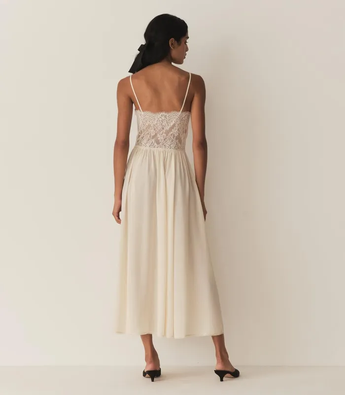 DEN Dresses Women Corinne Dress Mother Of Pearl