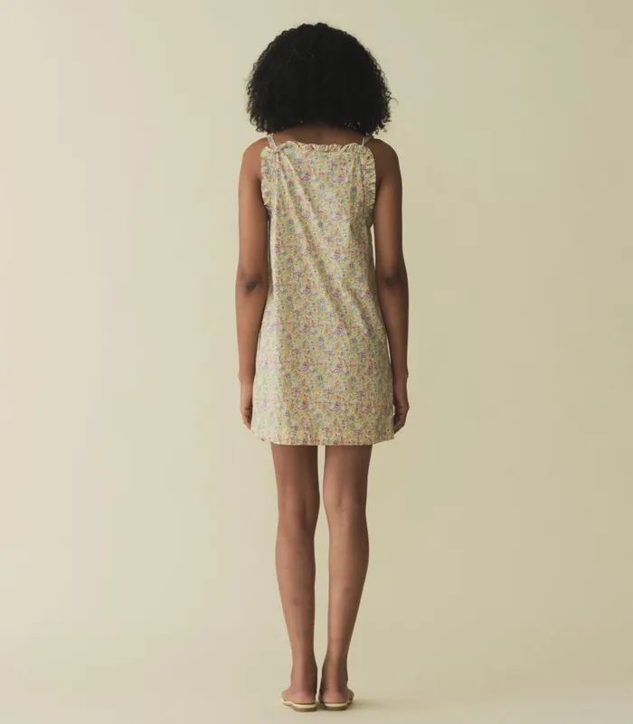 DEN Dresses Women Dee Dress Chrysanthemum Sky Floral DEN Dresses Women Dee Dress Chrysanthemum Sky Floral