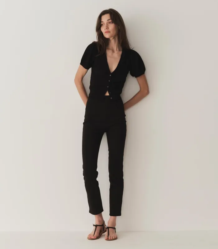 DEN Knitwear Women Ambrose Cardigan Black