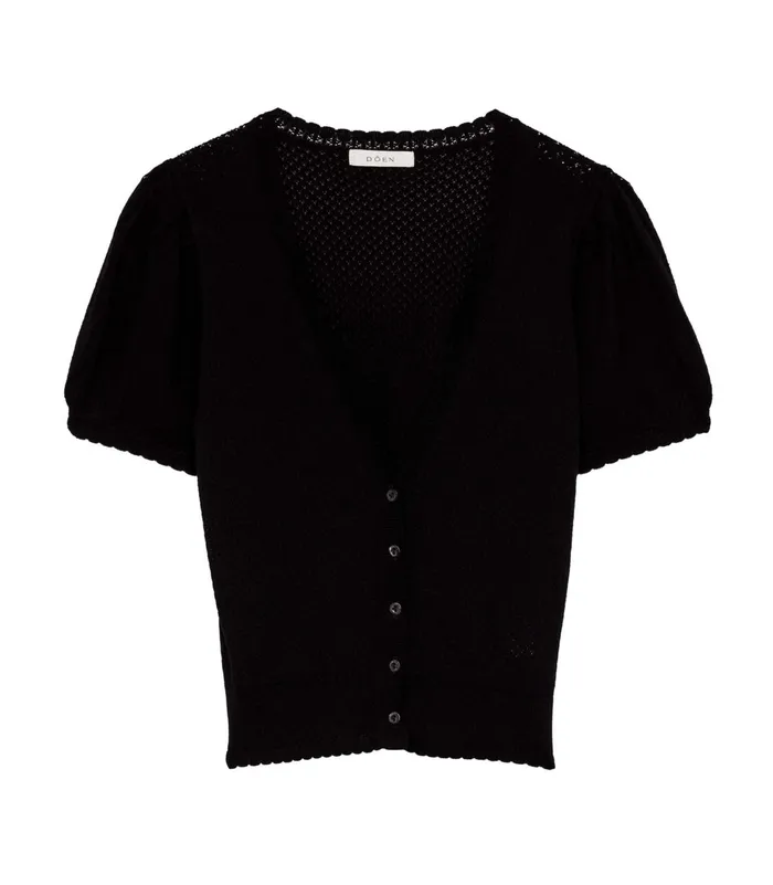 DEN Knitwear Women Ambrose Cardigan Black