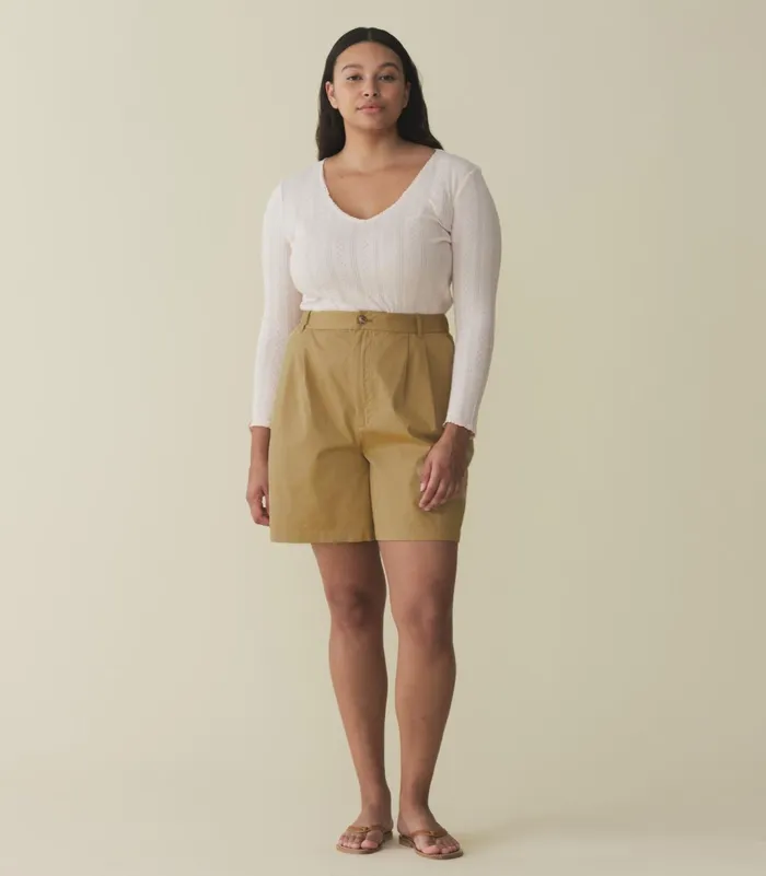 DEN Pants and Shorts Women Danette Short Desert DEN Pants and Shorts Women Danette Short Desert