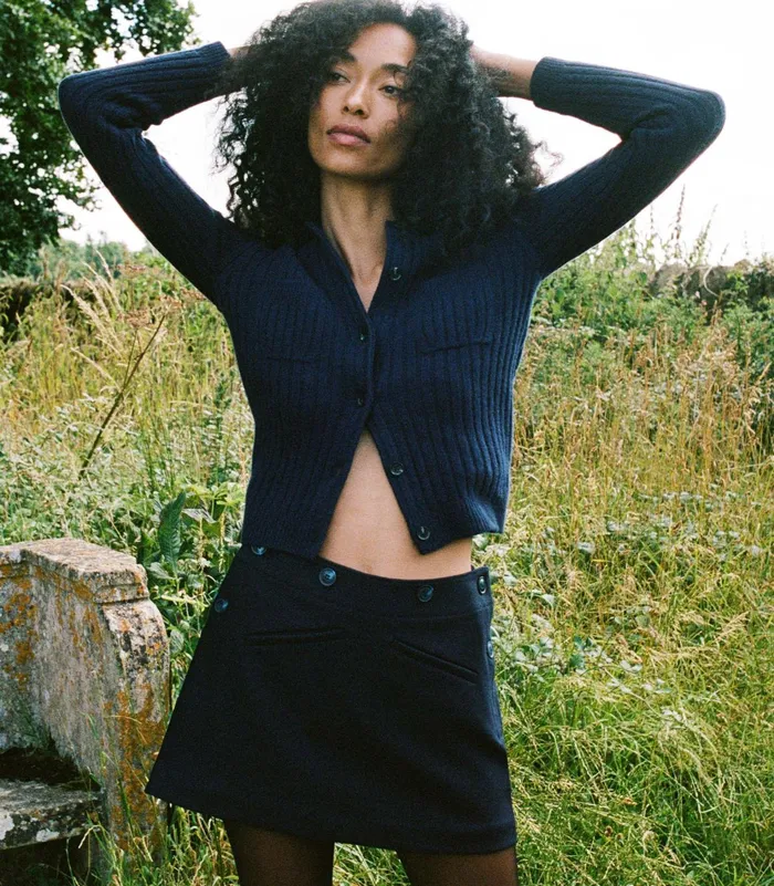 DEN Skirts Women Raina Skirt Deep Navy