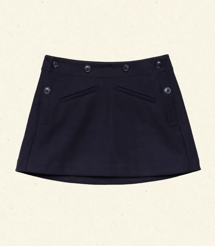 DEN Skirts Women Raina Skirt Deep Navy DEN Skirts Women Raina Skirt Deep Navy