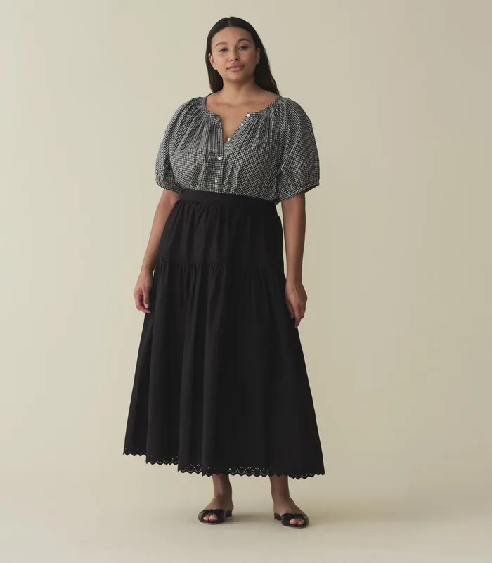 DEN Skirts Women Sebastiane Skirt Black DEN Skirts Women Sebastiane Skirt Black