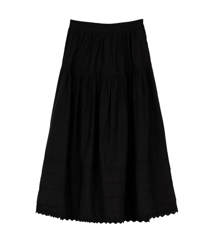 DEN Skirts Women Sebastiane Skirt Black DEN Skirts Women Sebastiane Skirt Black