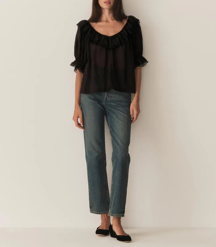 DEN Tops Women Samara Top Black