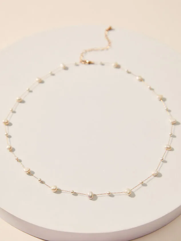Dainty Pearl Stone Choker Necklace Goldpearl Women Altar039d State Necklaces Dainty Pearl Stone Choker Necklace Goldpearl Women Altar039d State Necklaces