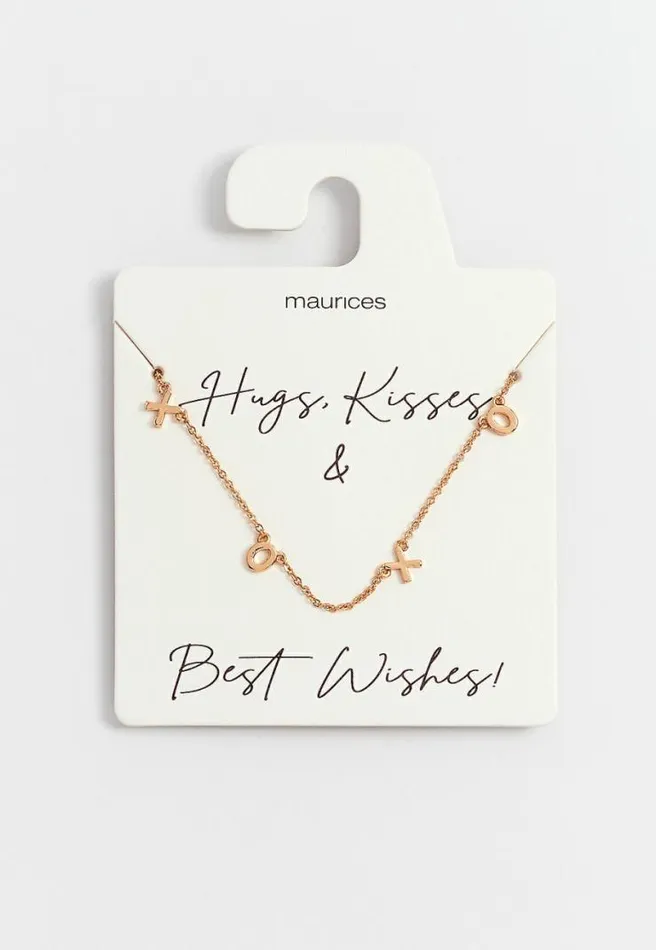 Dainty Xoxo Necklace Women Maurices Jewelry