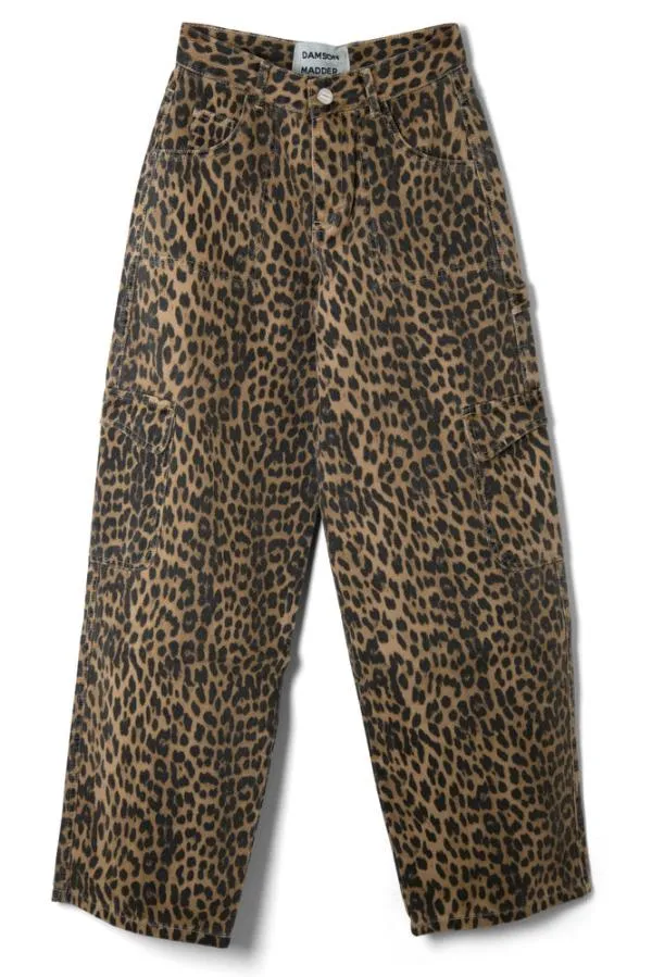 Damson Madder Bottoms Women Dion Jean 8211 Leopard Cargo